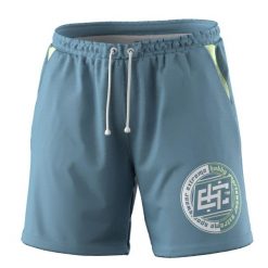 Spodenki sportowe męskie EXTREME HOBBY SLANT. Niebieskie szorty męskie EXTREME HOBBY, m, z dzianiny, na fitness i siłownię. Za 169.00 zł.