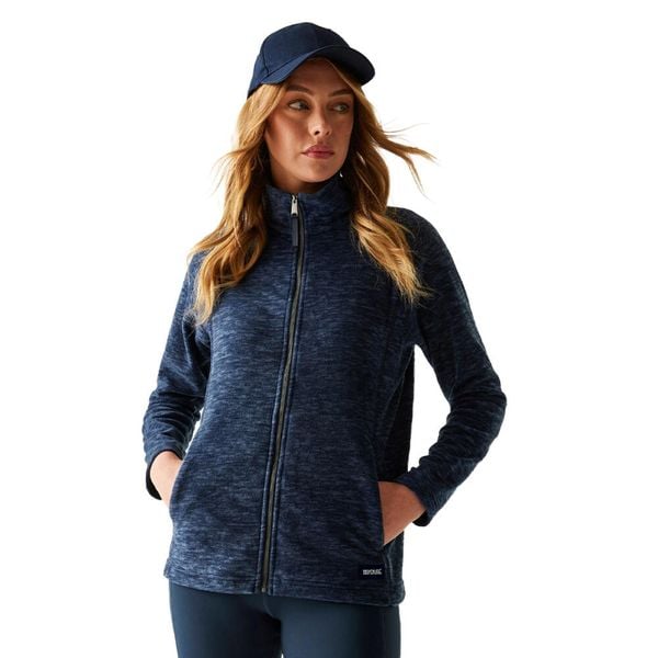 Bluza Polarowa Damska Pełen Suwak Mayse. Niebieskie bluzy z kapturem damskie Regatta, na zimę, xs, z elastanu. Za 121.99 zł.