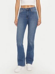 Lee Dżinsy - Bootcut fit - w kolorze niebieskim rozmiar: W25/L31. Niebieskie jeansy damskie Lee, z podwyższonym stanem. Za 162.49 zł.