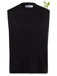 IVY & OAK Top w kolorze czarnym rozmiar: 34. Czarne topy damskie Ivy & Oak, bez wzorów, z bawełny, bez kołnierzyka. Za 140.53 zł.