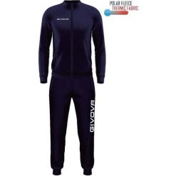 Zestaw sportowy Givova Cuba niebieski. Niebieskie spodnie dresowe damskie Givova, m, bez wzorów, z dresówki. Za 188.99 zł.