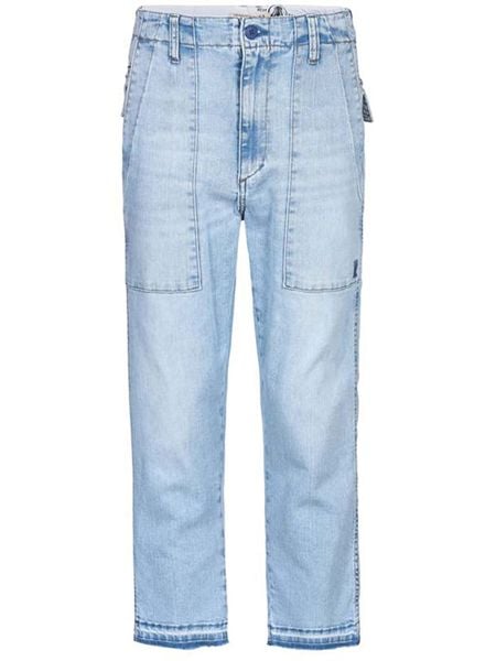 Herrlicher Dżinsy "Fatique" - Slim fit - w kolorze błękitnym rozmiar: W28. Niebieskie jeansy damskie Herrlicher. Za 224.95 zł.