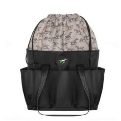 Torba na szczotki dla konia GALOP WEAR. Czarne torebki klasyczne damskie GALOP WEAR, bez wzorów, bez dodatków. Za 119.00 zł.