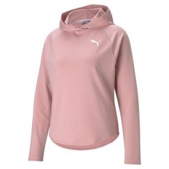 Damska bluza z kapturem Active PUMA Bridal Rose Pink. Czerwone bluzy z kapturem damskie Puma, xs, z elastanu. Za 118.26 zł.