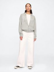 GAP Bluza w kolorze szarym rozmiar: XS. Szare bluzy z kapturem damskie GAP, xs. Za 87.40 zł.