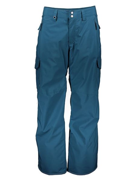 Quicksilver Spodnie narciarskie "Porter" w kolorze morskim rozmiar: XL. Niebieskie spodnie materiałowe męskie QUICKSILVER, bez wzorów. Za 366.35 zł.