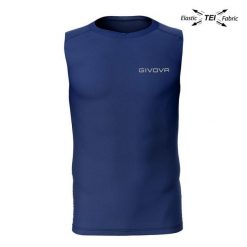 Givova Technival Corpus elastyczny tank top niebieski granatowy 2XL. Niebieskie topy damskie Givova, xl, bez wzorów, z elastanu, bez kołnierzyka. Za 60.95 zł.