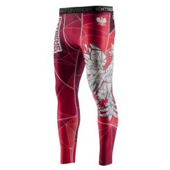 Legginsy sportowe męskie EXTREME HOBBY POLSKA red. Czerwone bielizna termoaktywna męska EXTREME HOBBY, m, bez wzorów, z elastanu. Za 229.00 zł.