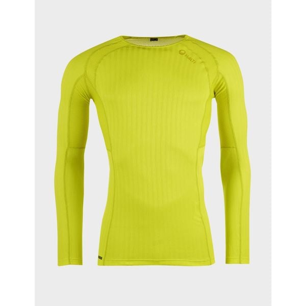 Koszulka termoaktywna męska Halti Ultra Cool Mesh L/S. Żółte bielizna termoaktywna męska Halti, l, bez wzorów, z meshu. Za 269.99 zł.