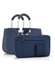 Reisenthel Shopper bag w kolorze granatowym - 40 x 26 x 20 cm rozmiar: onesize. Niebieskie shopper bag damskie Reisenthel, bez wzorów, z materiału, na ramię, bez dodatków. Za 175.67 zł.