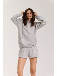 Onamaste Bluza "Bali" w kolorze szarym rozmiar: S/M. Szare bluzy z kapturem damskie Onamaste, m, z bawełny. Za 217.99 zł.