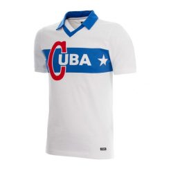 Kuba 1962 Castro - Koszulka piłkarska retro - Niebieska – COPA Football. Białe t-shirty sportowe męskie COPA FOOTBALL, s, bez ramiączek, do piłki nożnej. Za 254.15 zł.