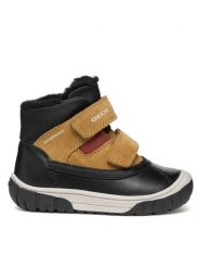 Geox Kozaki B Omar Boy Wpf B462DC 022FU C9154 M Czarny. Czarne buty zimowe chłopięce Geox, ze skóry, bez zapięcia. Za 299.99 zł.