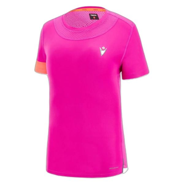 Koszulka damska Macron Prime Briget. Brązowe bluzki damskie Macron, bez wzorów, bez kołnierzyka. Za 255.00 zł.