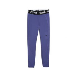 Damskie legginsy Puma Strong. Fioletowe legginsy damskie Puma, xl, bez wzorów, z materiału. Za 206.60 zł.