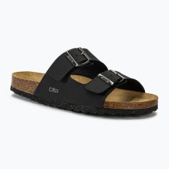 Klapki męskie CMP ECO THALITHA. Czarne klapki i japonki męskie CMP. Za 139.99 zł.