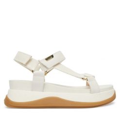 Sandały Liu Jo. Sandały damskie Liu Jo, bez wzorów, bez obcasa, na płaskiej podeszwie. Za 599.99 zł.