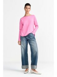 Rich & Royal Koszulka w kolorze jasnoróżowym rozmiar: M. Różowe bluzki damskie Rich & Royal, m, bez wzorów, bez kołnierzyka. Za 100.99 zł.