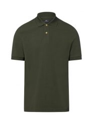 Nils Sundström koszulka polo Mężczyźni Bawełna zielony, M. Zielone t-shirty sportowe męskie Nils Sundström, m, z bawełny, bez ramiączek. Za 89.95 zł.