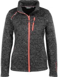 Peak Mountain Kurtka polarowa w kolorze szarym rozmiar: S. Szare kurtki damskie Peak Mountain, s, bez wzorów, z polaru, bez kaptura. Za 217.99 zł.