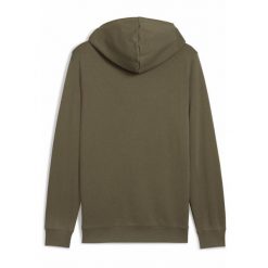 Męska bluza z kapturem Essentials z dwukolorowym logo No. 1 PUMA Loden Green. Zielone bluzy z kapturem męskie Puma, m, z gumy. W wyprzedaży za 114.00 zł.