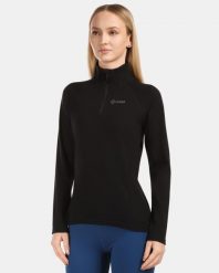 Damska bluza techniczna Kilpi MONTALE-W. Czarne bluzy bez kaptura damskie Kilpi, z materiału. Za 370.41 zł.