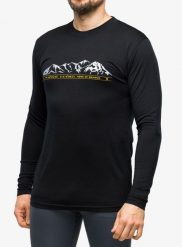 Termoaktywna bluza Sensor Merino Active PT Tee L/S. Czarne bluzy bez kaptura męskie Sensor, l, z materiału. Za 346.49 zł.