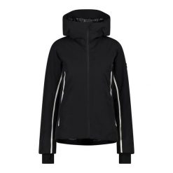 Kurtka damska turystyczna CMP 31W0036. Czarne kurtki damskie CMP, l, bez wzorów, bez kaptura, narciarskie. W wyprzedaży za 1,248.30 zł.