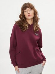 Ellesse Bluza Semprevisa Oh SGP15848 Bordowy Relaxed Fit. Czerwone bluzy bez kaptura damskie Ellesse, z bawełny. Za 209.99 zł.