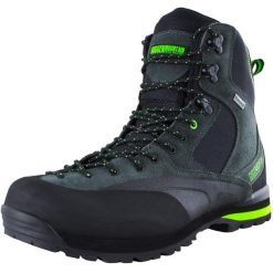 Męskie buty trekkingowe wodoodporne z zamszową membraną. Zielone buty trekkingowe męskie GUGGEN MOUNTAIN, z zamszu, bez zapięcia, trekkingowe. W wyprzedaży za 496.43 zł.