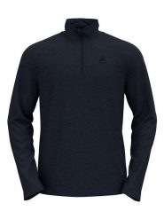 Odlo Bluza polarowa "Roy" w kolorze granatowym rozmiar: S. Niebieskie bluzy bez kaptura męskie Odlo, bez wzorów, z materiału, sportowe, bez kołnierzyka, bez ramiączek. Za 175.67 zł.
