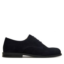 Półbuty Calvin Klein. Czarne półbuty męskie CALVIN KLEIN, bez zapięcia. Za 489.99 zł.