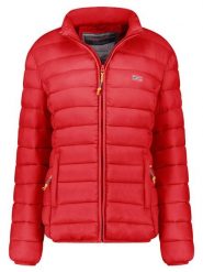 Geographical Norway Kurtka pikowana "Atikolor" w kolorze czerwonym rozmiar: M. Czerwone kurtki damskie Geographical Norway, m, bez wzorów, bez kaptura. Za 162.49 zł.