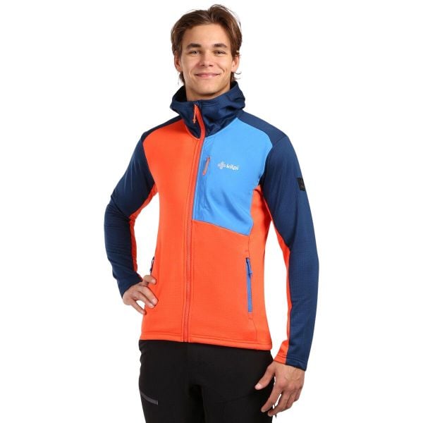 Bluza z kapturem Kilpi Sevelen. Brązowe bluzy z kapturem męskie Kilpi, m, z polaru. Za 292.95 zł.