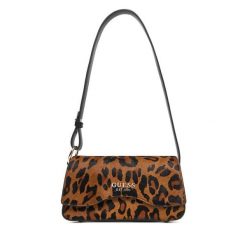 Torebka Guess. Brązowe torebki klasyczne damskie Guess, z aplikacjami, bez dodatków. Za 539.99 zł.