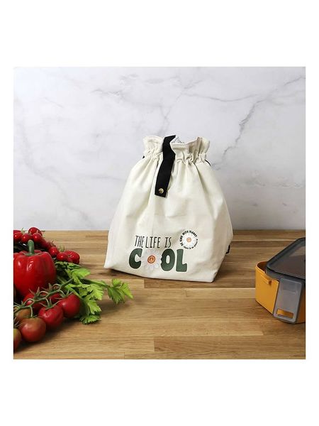 Garden Spirit Torba w kolorze kremowym na lunch - 28 x 34 x 14 cm rozmiar: onesize. Białe torebki klasyczne damskie Garden Spirit, bez wzorów, z materiału, bez dodatków. Za 39.49 zł.
