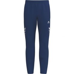 Spodnie treningowe Erima Celebrate 125 w kolorze niebieskim. Niebieskie spodnie sportowe męskie Erima, z dzianiny. Za 287.99 zł.