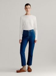 Josephine & Co Dżinsy "Andrew" - Regular fit - w kolorze niebieskim rozmiar: 46. Niebieskie jeansy damskie Josephine & Co. Za 239.99 zł.