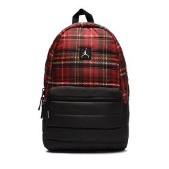 Plecak szkolny sportowy Nike Jordan. Czarne plecaki męskie Nike, bez wzorów, z materiału. Za 179.00 zł.