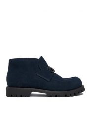 Badura Półbuty EO-ASPEN-LT221-451-3 Granatowy. Niebieskie półbuty damskie Badura, bez wzorów, ze skóry, bez obcasa, na płaskiej podeszwie. Za 319.99 zł.