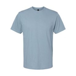 Koszulka Unisex Dla Dorosłych Softstyle Midweight. Niebieskie bluzki damskie Gildan, xl, bez wzorów, sportowe, bez kołnierzyka, bez ramiączek. Za 43.99 zł.