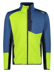 CMP Kurtka polarowa w kolorze jaskrawozielonym rozmiar: 50. Zielone kurtki męskie CMP, bez wzorów, z materiału, bez kaptura. Za 169.67 zł.