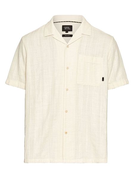 Camel Active Koszula - Regular fit - w kolorze beżowym rozmiar: L. Brązowe koszule męskie Camel Active, l, bez wzorów, z bawełny, bez kołnierzyka, bez ramiączek. Za 130.99 zł.