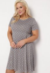 Niebiesko-Beżowa Rozkloszowana Sukienka Mini z Elastycznej Wiskozy Annamarie. Niebieskie sukienki damskie Born2be, l, bez wzorów, z wiskozy, bez kołnierzyka, bez ramiączek, mini, rozkloszowane. W wyprzedaży za 51.99 zł.