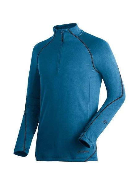 Maier Sports Bluza polarowa "Roger" w kolorze morskim rozmiar: 50. Zielone bluzy bez kaptura męskie Maier Sports, z materiału. Za 91.77 zł.