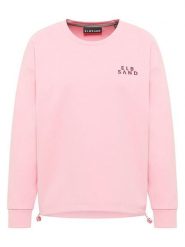 ELBSAND Bluza "Caris" w kolorze jasnoróżowym rozmiar: S. Różowe bluzy bez kaptura damskie ELBSAND, s, z bawełny. Za 165.99 zł.