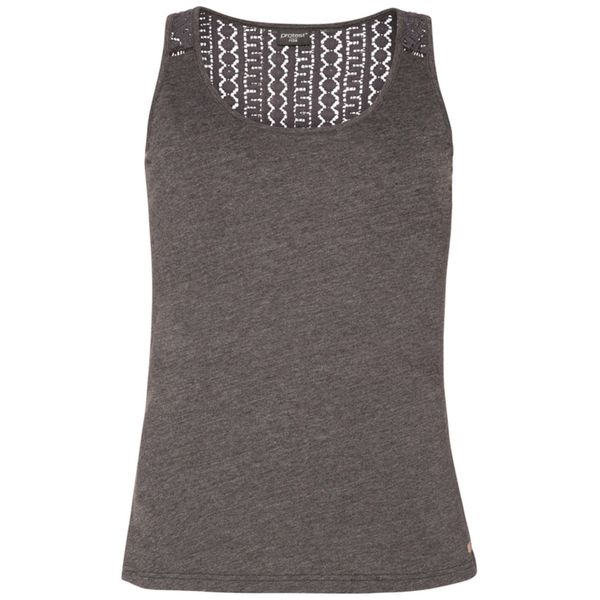 Koszulka damska PROTEST BECCLES 21 singlet. Szare t-shirty damskie Protest, bez wzorów, bez kołnierzyka. Za 129.99 zł.