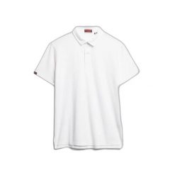 Koszulka polo z dżerseju Superdry Essential. Zielone koszulki polo męskie Superdry., na lato, m, bez wzorów, z dżerseju, bez ramiączek. Za 173.90 zł.