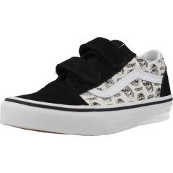 Buty VANS OLD SKOOL V SKULLS Czarny. Czarne buty trekkingowe męskie Vans, ze skóry, bez zapięcia, trekkingowe, Vans Old Skool. Za 280.99 zł.