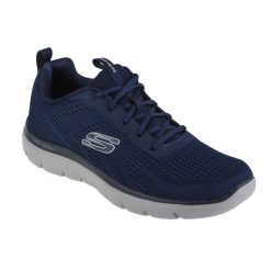 Buty sportowe Sneakersy męskie, Skechers Summits-Torre. Niebieskie buty sportowe na co dzień męskie Skechers, bez zapięcia, trekkingowe. Za 259.99 zł.